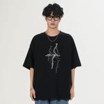 Футболка унисекс Cotton, черный - фото 4