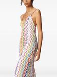 Платье с узором зигзаг Missoni, белый - фото 4