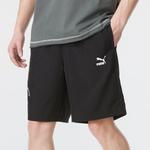 Шорты logo casual shorts 'black' Puma, черный - фото 3