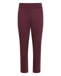 Узкие брюки-чинос Kaffe Lea, бордовый - фото