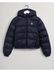 Стеганая куртка Gant, темно синий - фото