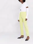 Спортивные брюки с вышитым логотипом Helmut Lang, желтый - фото 6