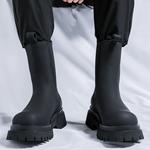 Ботинки Челси мужские черный Weishibangwei - фото 3