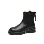 Женские Ботинки DAPHNE на каблуке 4,5 см, черные с толстым флисом - фото 3