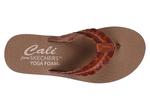 Сандалии Skechers Cali Meditation Catching Sun Sandal, Cognac - фото 5