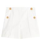 Шорты с декором medusa Versace, белый - фото