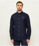 Рубашка Окстауна slim fit Barbour, темно-синий - фото 3