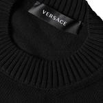 Джемпер Cotton Sweatshirt VERSACE, черный - фото 6