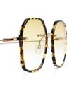 Barton Perreira солнцезащитные очки Rhonda, золотистый - фото 3