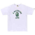 Футболка BAPE Bitmap College Tee, White - фото