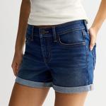 Джинсовые шорты midi с низкой посадкой So, Superlight - фото 3