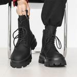 Chi Wolf Ботинки Crew Martin мужские черные - фото 5