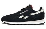 Кроссовки Reebok Classic Leather Unisex, черный/белый - фото