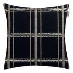 Наволочка Musterring Square, 45x1x45 см, черный - фото