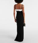 Креповое платье Balmain, Noir - фото 3