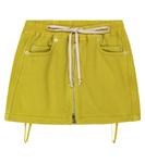 Юбка из хлопкового джерси Rick Owens Kids, Acid - фото