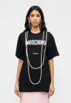 Футболка с принтом Moschino, Nero - фото