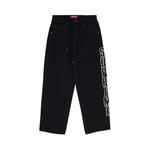 Брюки Supreme Reflective Double Knee Pant, Black - фото