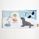 Мягкая развивающая книжка - СНЕЖНЫЕ ДРУЗЬЯ ThreadBear Design - фото 2