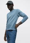 Толстовка Jack & Jones JJESOHO CREW NECK, Blue Mirage/Blue-Grey - фото 4