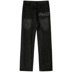 Джинсы унисекс Coca-Cola, Черный - фото 4