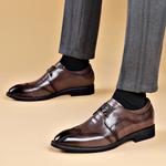 Туфли мужские низкие Modengpan, черный - фото 8