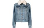 Женская джинсовая куртка Saint Laurent, синий - фото