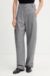 Брюки с шерстью Boss, серый - фото