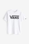 Классическая футболка для мальчика Vans, белый - фото