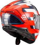 Шлемы LS2 Thunder Carbon, Red/White/Blue - фото 8