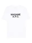 Футболка Madame A.P.C., белый - фото