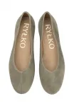 Балетные туфли Ryłko, Olive - фото 4