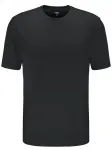 Футболка FYNCH-HATTON "FYNCH-HATTON Basic T-Shirt", однотонная, черный - фото 2