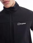 Черная куртка Softshell Berghaus Ghlas 3.0 - фото 2
