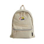 Премиальный рюкзак из ткани Regular Unisex Ecru JACD - фото