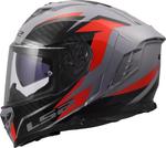 Шлем LS2 ff818 storm iii dynamo, Gray/Red - фото 6