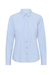 Блуза Kaffe Button-down blouse, Windsurfer/Blue - фото 5