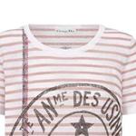 Футболка женская розовая Dior - фото 6