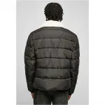 Куртка Urban Classics Sherpa Collar padded, черный - фото 2