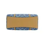 TORY BURCH Монограмма Деним Мини Бочка Пудрово голубой - фото 4