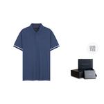 Мужская поло Tommy Hilfiger, темно-синий - фото 3