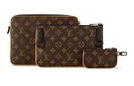 Тройной мессенджер "Сияющее солнце" LOUIS VUITTON, box(basic set+box) - фото 3