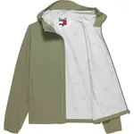 Куртка Tommy Jeans Tech Windbreaker, зеленый - фото 3