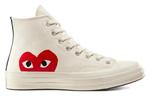 Кроссовки x comme des garcons play chuck 70 high 'milk' Converse, белый - фото 3