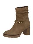 Ботильоны Caprice, цвет OLIVE SUEDE - фото
