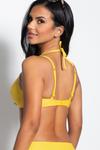 Топ бикини с двойными бретелями Gold Coast Pour Moi, желтый - фото 2