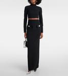 Короткий топ Costarellos, черный - фото 2