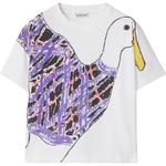 Burberry Футболка FW24 белая детская - фото