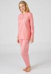 Пижамный комплект Damart SET, Pink/Pink - фото