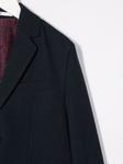 BOSS Kidswear однобортный пиджак, синий - фото 3